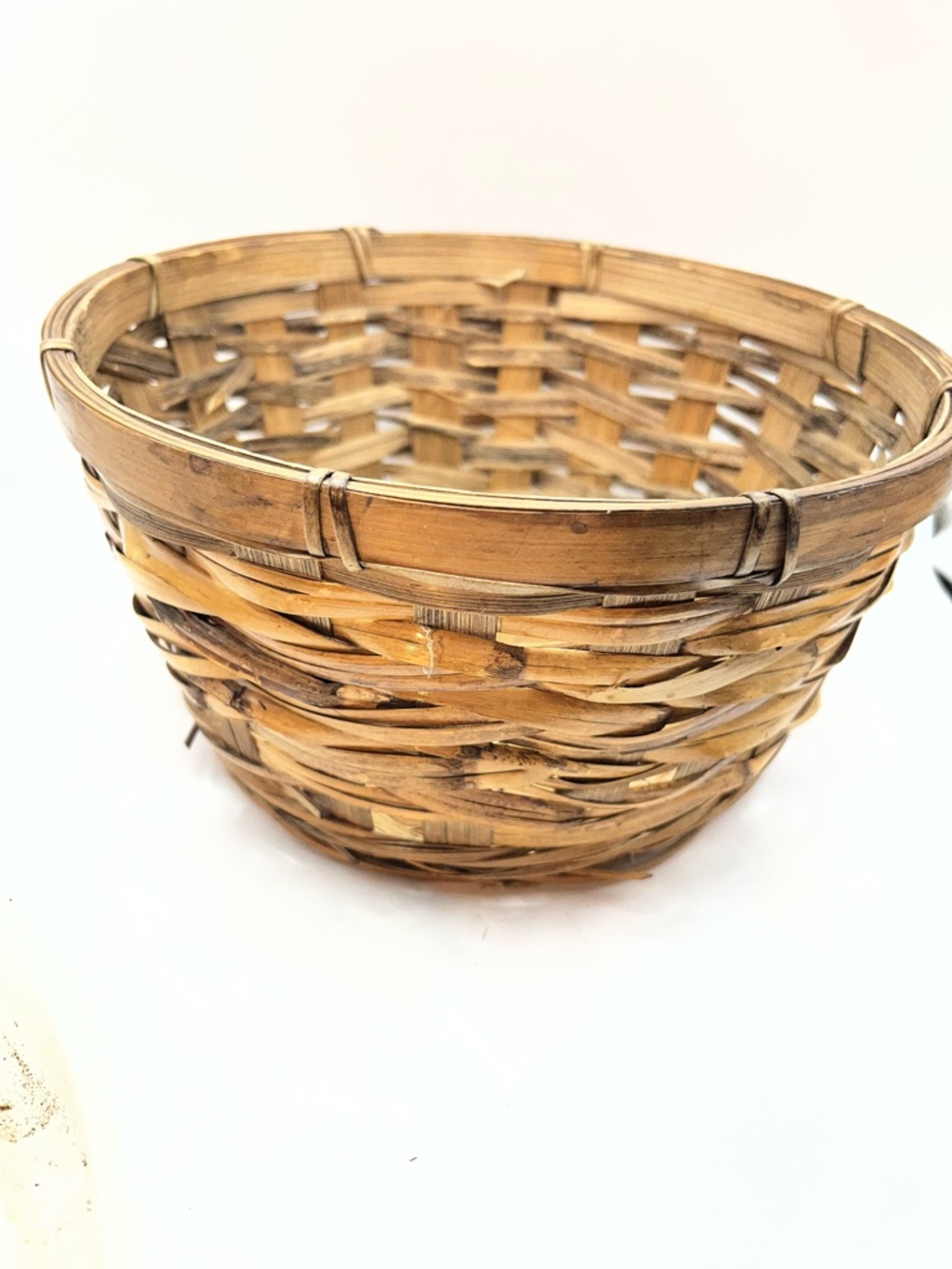 Natural Woven Brown Storage Basket - Home Accents